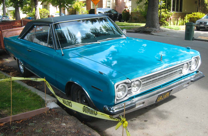 Illustration for article titled 1967 Plymouth Belvedere II, with Bonus 1958 Dodge Pickup Bed Trailer